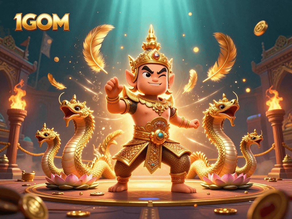 Experience thrilling moments at 1GOM with ancient guardians and dynamic betting action.