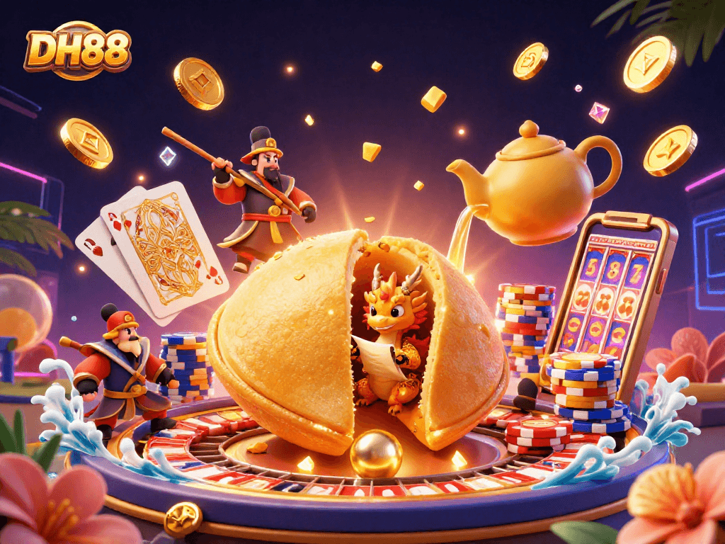 Experience thrilling gameplay at DH88 with cascading coins and dynamic casino elements.