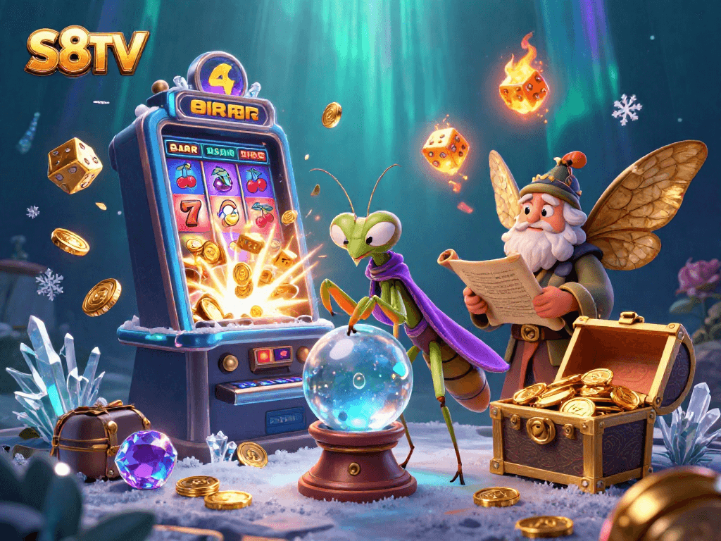 S8TV engages players with an enchanting casino experience featuring vibrant slots and dynamic gaming elements.