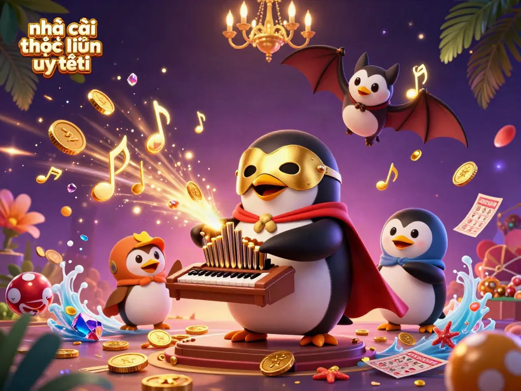 Play and win big at nhà cái trực tuyến uy tín featuring a charming lottery scene with gold coins and vibrant characters.