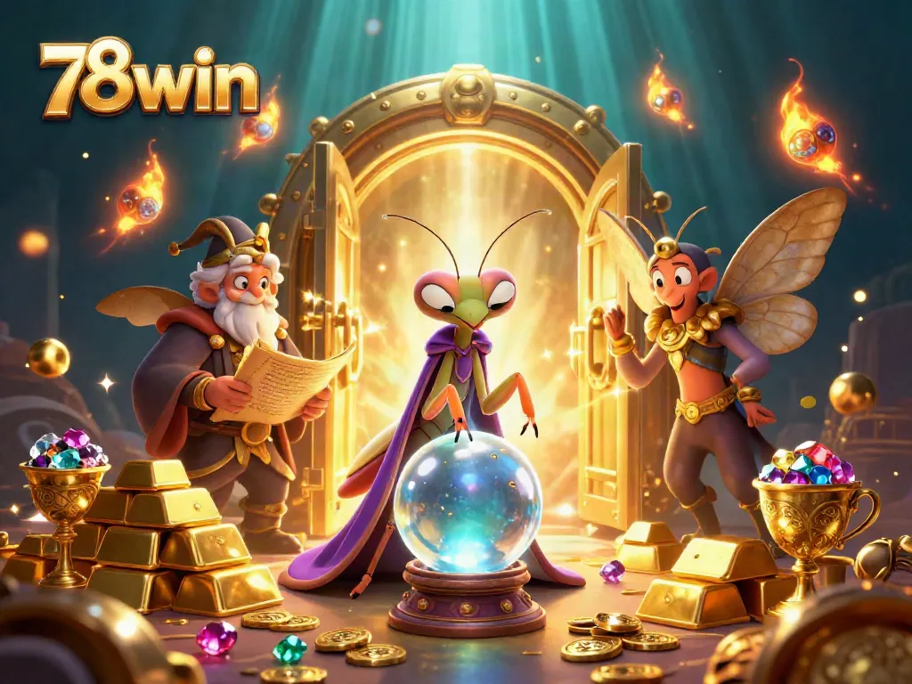 Experience thrilling wins at 78win with a mystical fortune teller and treasures galore!