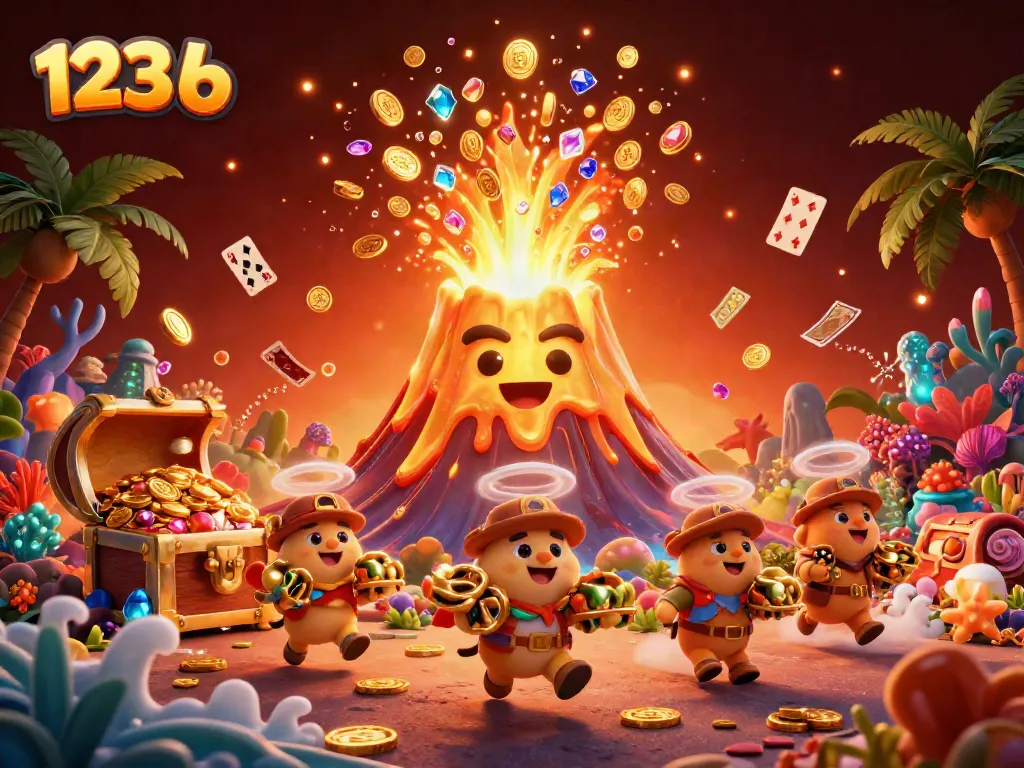 Experience thrilling wins at 123 b with a vibrant illustration showcasing excitement and rewards.