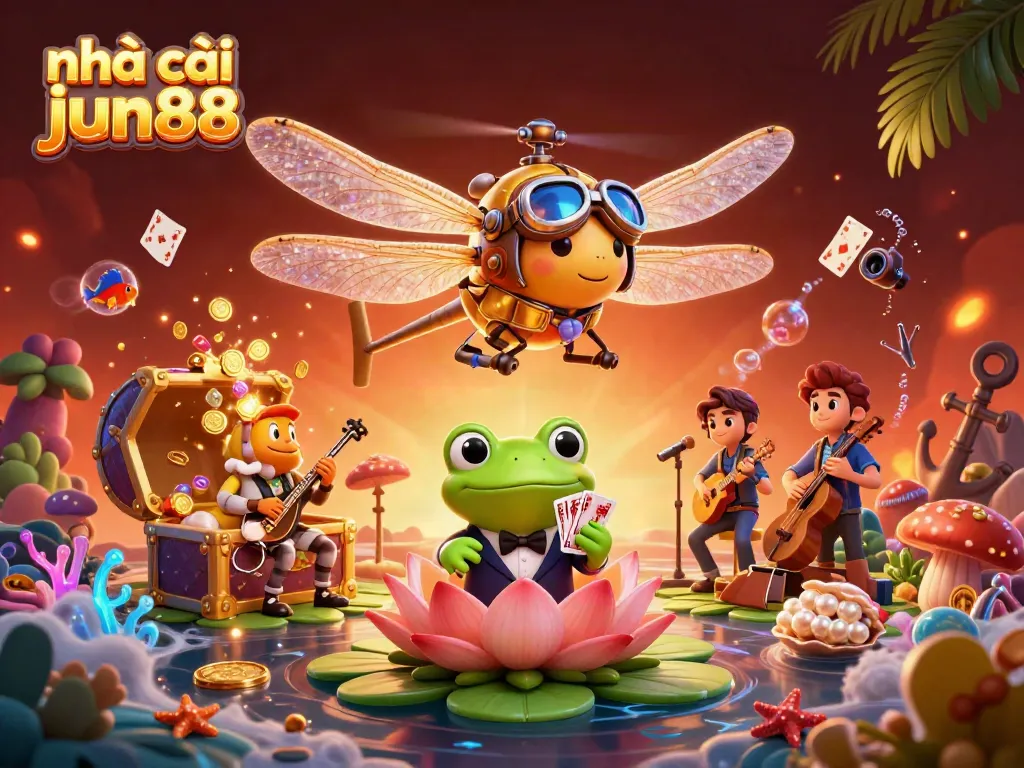 Experience the vibrant world of nhà cái jun88 with dynamic characters and rich gaming elements.