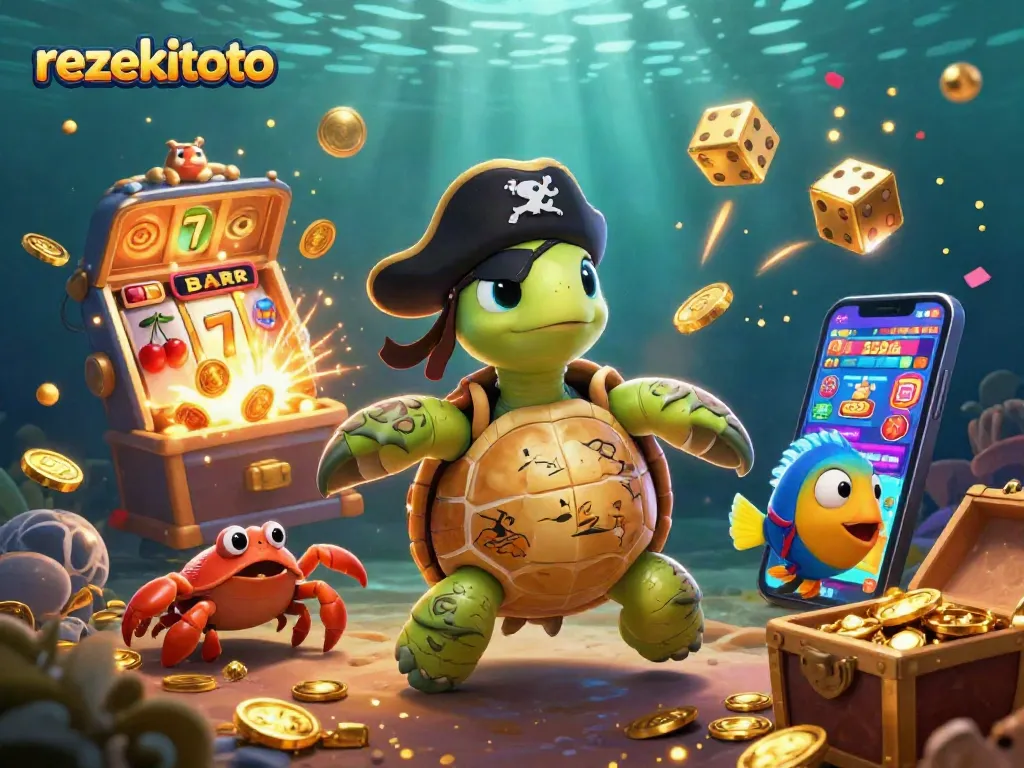 Experience high-stakes fun with rezekitoto's pirate-themed gaming adventure, bursting with treasures and wins.
