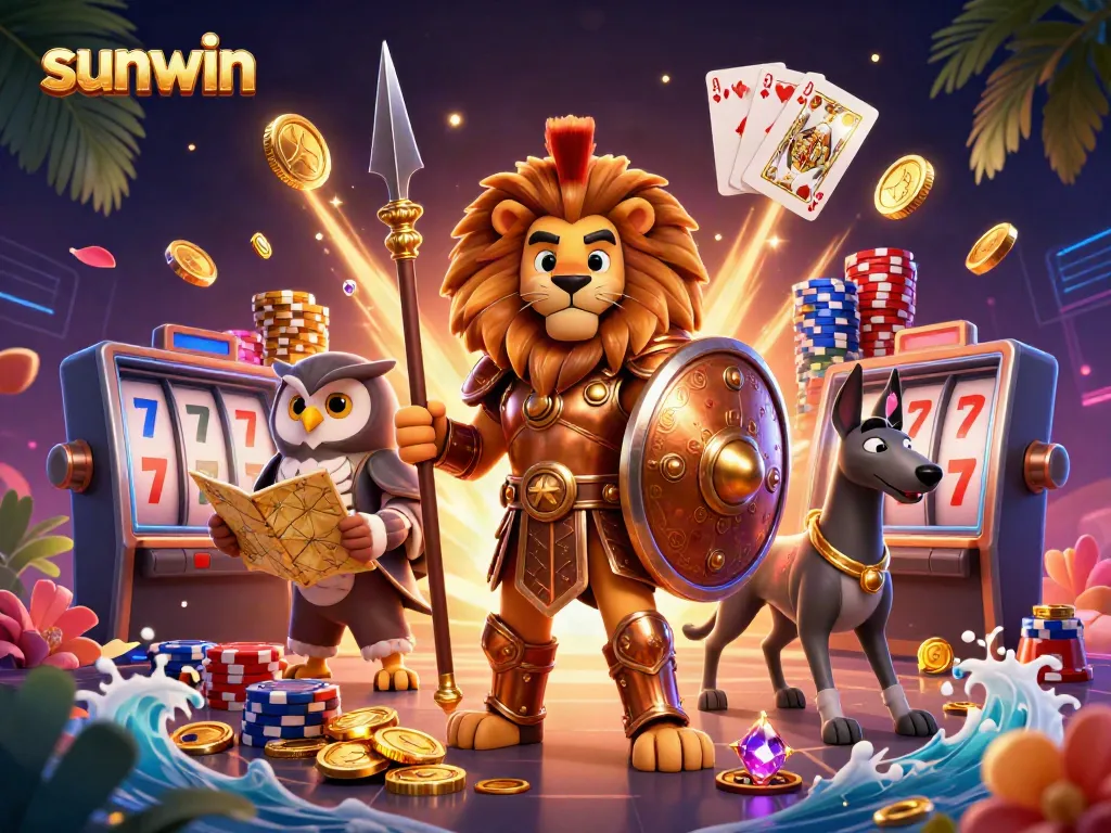 Experience the thrill at sunwin with vibrant slots and dynamic gaming elements.
