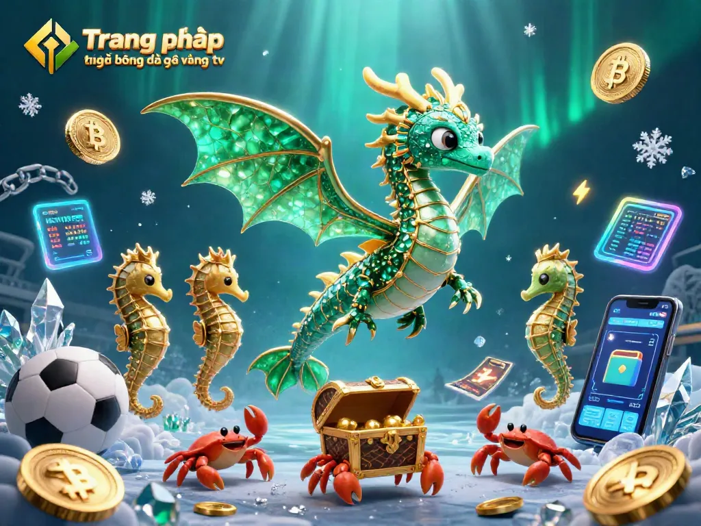 Experience the thrill of sports betting with Trang phát trực tiếp bóng đá gà vàng tv in this vibrant illustration.